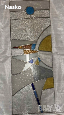 Стъклописи Витражи от кабинета на Вл. Грашнов, снимка 3 - Други - 53522932