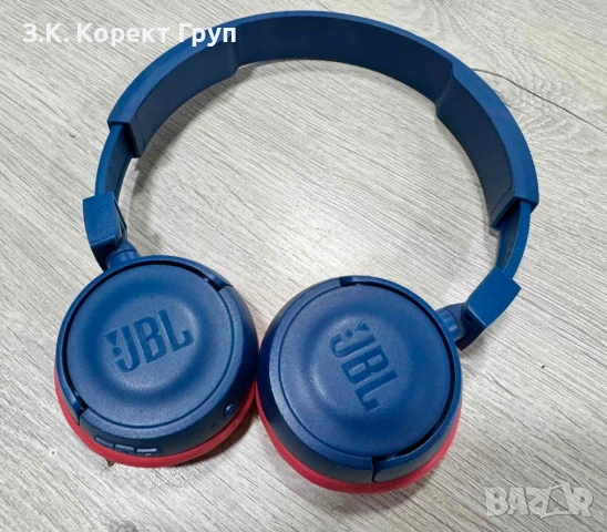 Bluetooth слушалки JBL T450BT розово и синьо, снимка 4 - Bluetooth слушалки - 54297638
