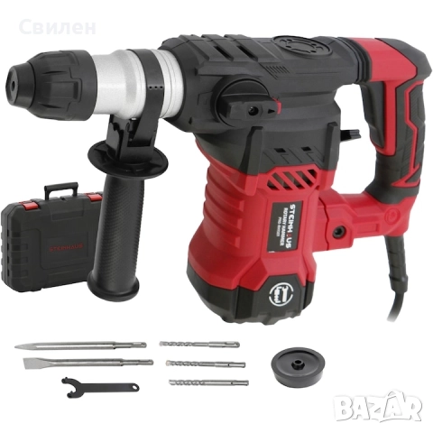 Перфоратор Steinhaus PRO-RH 1501, снимка 6 - Куфари с инструменти - 52540973