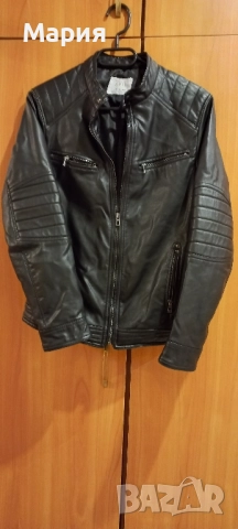 Кожено яке на ZARA за момчета 