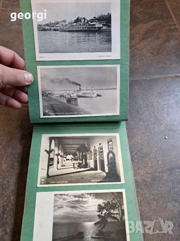 албум със стари черно-бели пощенски картички от България 34/4, снимка 5 - Колекции - 54134614