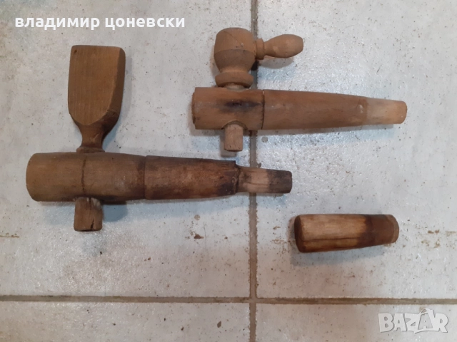 Стари канелки за буре,бъчва,каца,канелка, снимка 2 - Антикварни и старинни предмети - 52343752