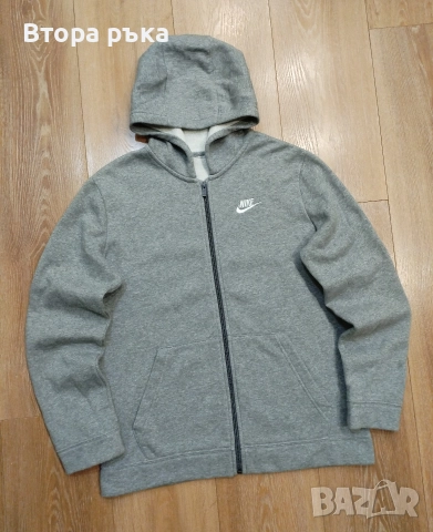 Nike fleece горнище За момчета оригинален , снимка 2 - Детски анцузи и суичери - 52695705