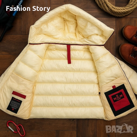 Топло капитонирано яке – BENETHON, снимка 3 - Якета - 51851687