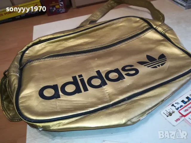 adidas-чанта цвят злато от германия 1212241803, снимка 1 - Чанти - 48324250