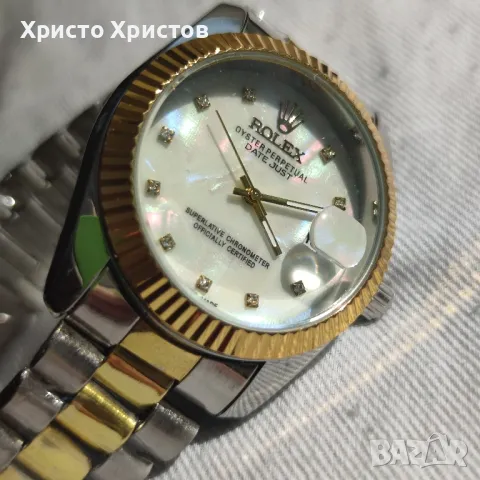 НА ЕДРО!!! Дамски луксозни часовници Rolex Oyster Perpetual Datejust , снимка 13 - Дамски - 47015050