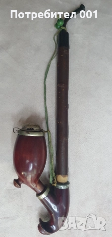 Стара немска лула с капаче
