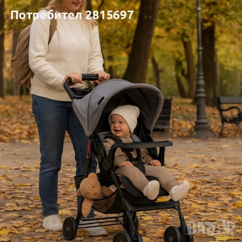 Бебешка количка Zizito Adel, снимка 3 - Детски колички - 53921473