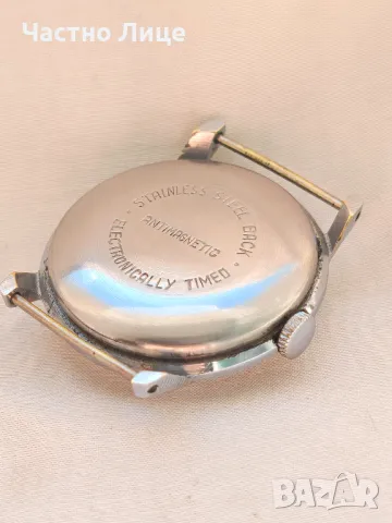 Немски Винтидж Ръчен Механичен Мъжки Часовник 1970те г., снимка 4 - Колекции - 50337856