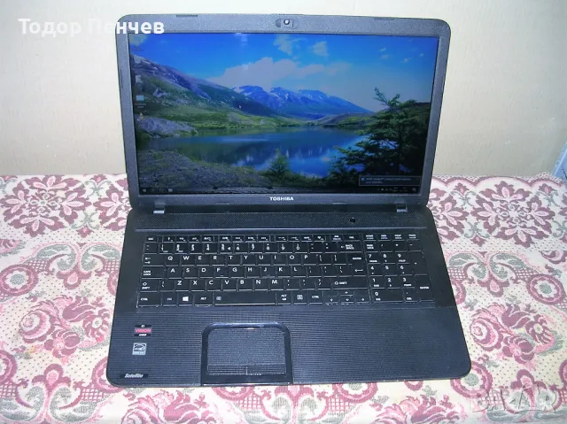 Toshiba Satellite C850D - 17.3 LED, Dual Core, 6 GB RAM, 320 GB HDD, 2 ч.батерия, снимка 5 - Лаптопи за дома - 48630774