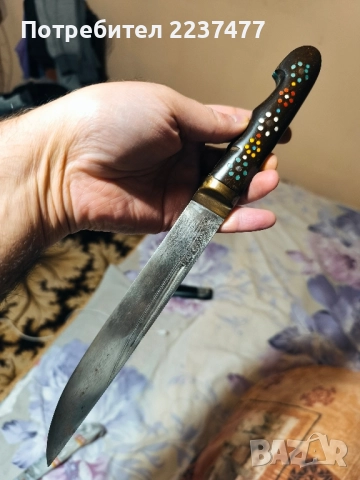 капански нож на Евгени таралежа , снимка 2 - Ножове - 52344433