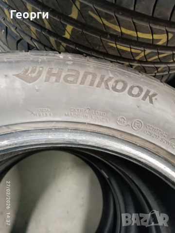 2бр.летни гуми 235/55/19 Hankook, снимка 5 - Гуми и джанти - 53679157