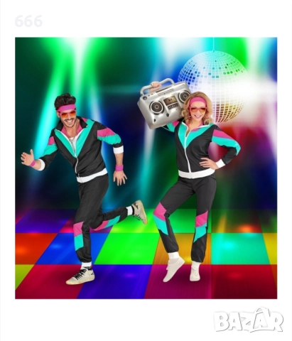 Костюм Disco Man, комплект със сако и панталон, S , снимка 2 - Други - 51436288