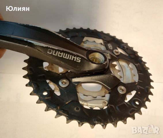 Курбели Shimano FC-M431, снимка 5 - Части за велосипеди - 45810153