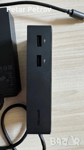 Зарядно Microsoft 90W 7,4 x 5mm, 15v Model:1749 for Surface Docking 1661 , снимка 4 - Оригинални зарядни - 53518341