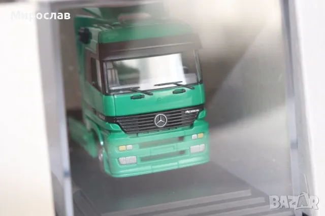 HERPA 1:87 H0 MERCEDES ACTROS КАМИОН МОДЕЛ КОЛИЧКА ИГРАЧКА, снимка 5 - Колекции - 49274133