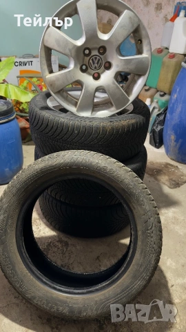Джанти с гуми 5x100, 205/55/R16
