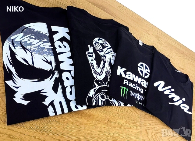 Тениска на KAWASAKI , снимка 2 - Тениски - 50698169