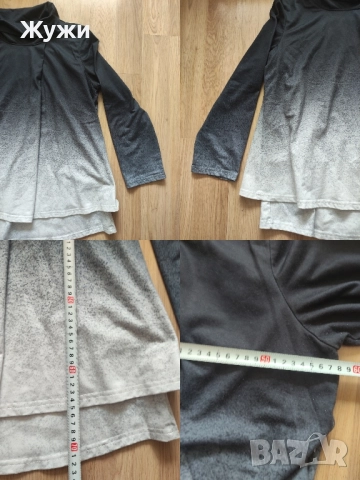 ДАМСКИ БЛУЗИ РАЗМЕР XL, 2ХЛ, 3ХЛ, снимка 7 - Блузи с дълъг ръкав и пуловери - 51788175