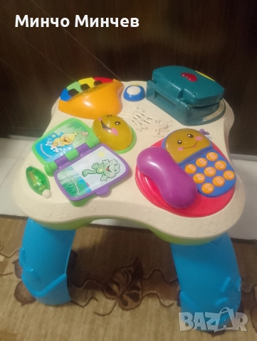 Музикална маса Fisher price, снимка 3 - Образователни игри - 52834472