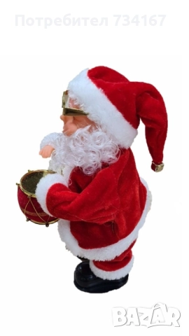 Коледна украса Танцуващ Дядо Коледа SD23, снимка 6 - Коледни подаръци - 51881752