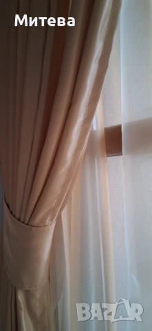 Лукзозни плътни завеси с перде, снимка 7 - Пердета и завеси - 53902210