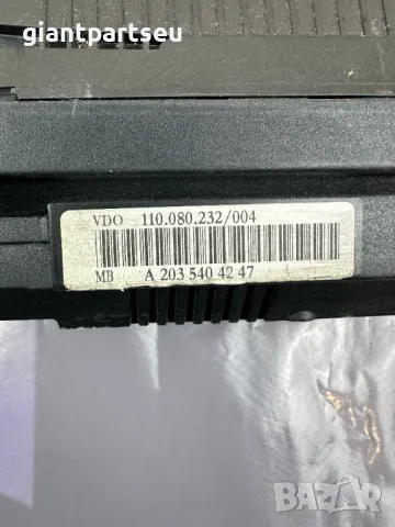 Километраж за Мерцедес Mercedes-benz W203 A2035404247, снимка 2 - Части - 49614712