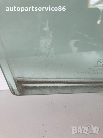 Предно дясно стъкло на прозореца на врата за Mazda CX-7 2.3T (2011) 63,000 миля, снимка 3 - Части - 53653785