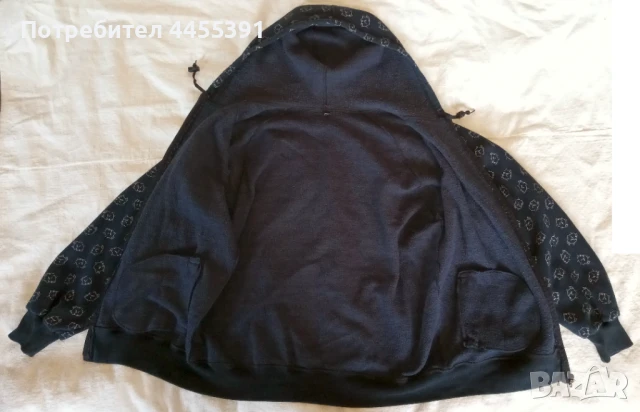 Худи с главите на булдог, снимка 2 - Суичъри - 51033329