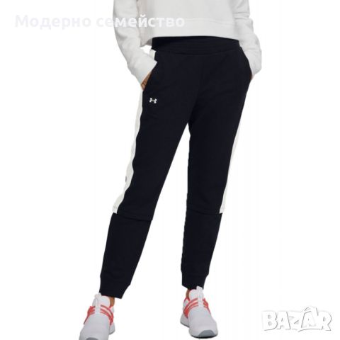 Дамско спортно долнище under armour rival terry jogger pants black, снимка 3 - Спортни екипи - 46664183