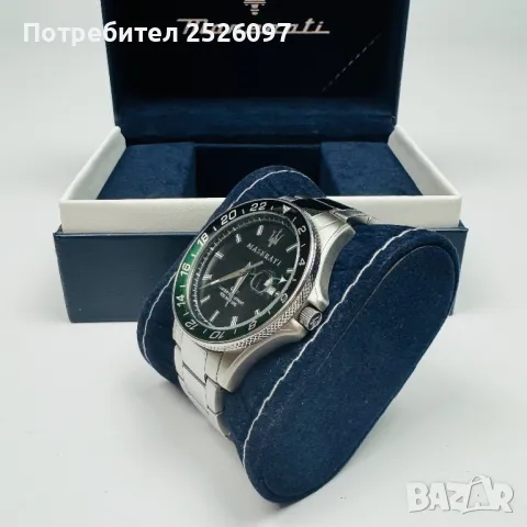 Часовнил Maserati Sfida GMT 44mm, снимка 1 - Мъжки - 48153945