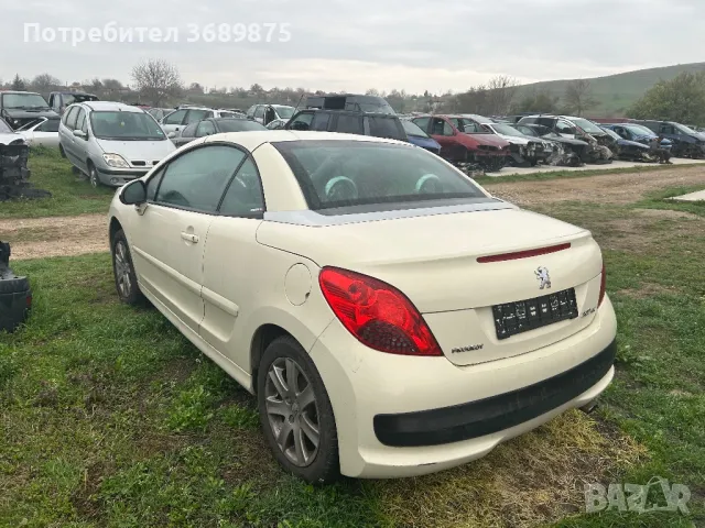 Пежо 207cc 1,6 бензин, снимка 3 - Автомобили и джипове - 49705778