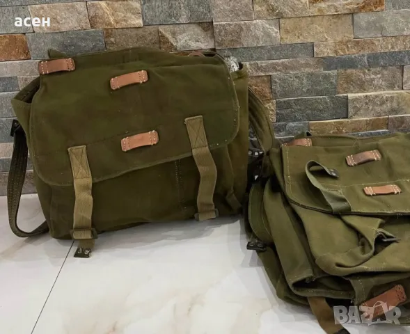 Раници за рамо, от здрав брезент 