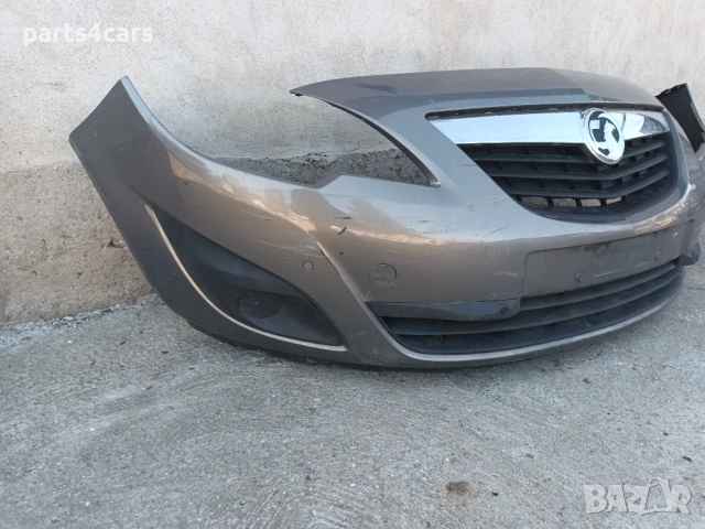 предна броня за опел мерива Б с маска решетки парктроник OPEL MERIVA B, снимка 2 - Части - 53853394