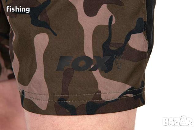 Къси панталони Fox Black/Camo LW Swim Shorts, снимка 10 - Екипировка - 45699468