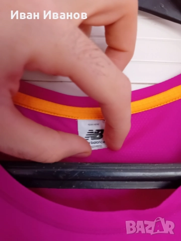 Оригинална дамска спортна тениска New Balance, снимка 5 - Тениски - 51750715