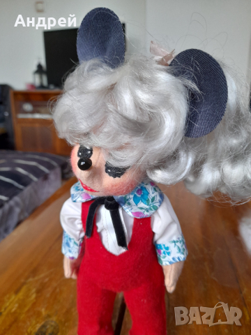Стара кукла Мини Маус, снимка 2 - Други ценни предмети - 44941228