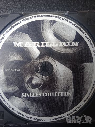 Marillion - The singles collection матричен диск музика, снимка 1 - CD дискове - 45951823