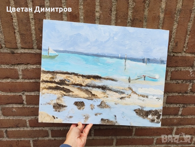 Холандска картина върху платно, снимка 2 - Картини - 54083958