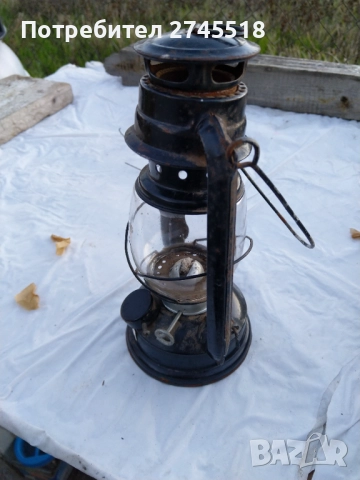 Антикварен газов фенер , снимка 3 - Антикварни и старинни предмети - 52514161