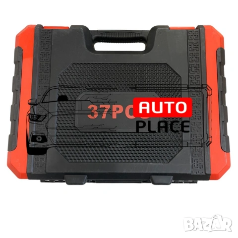 Гедоре с ударни вложки 37 части 1/2“ StahlMayer, снимка 5 - Гедорета - 53936039