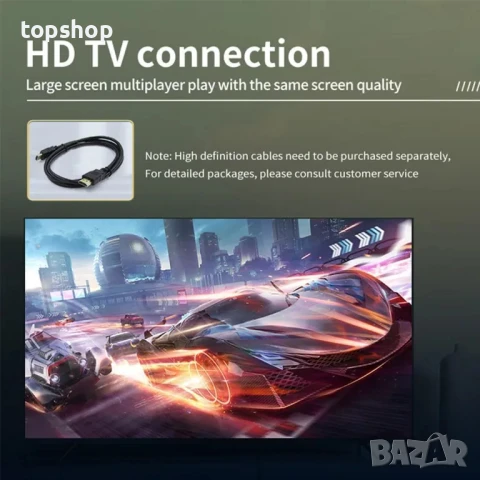 НОВА, ТЕСТВАНА,ПЕРФЕКТНА RGB20SX Игрова Конзола с 4-инчов IPS Екран, 5000mAh Батерия, Linux Система, снимка 6 - Nintendo конзоли - 50511363