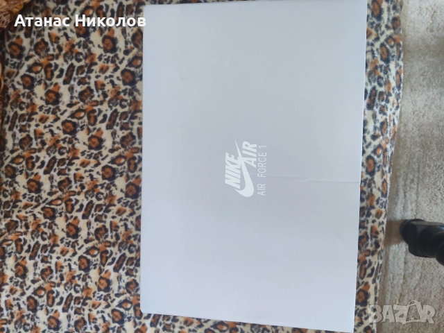 НОВО! Nike Air Force 1 '07 Panda, снимка 4 - Кецове - 53634677