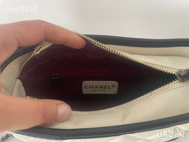 Chanel дамска чанта естествена кожа , снимка 4 - Чанти - 53911312