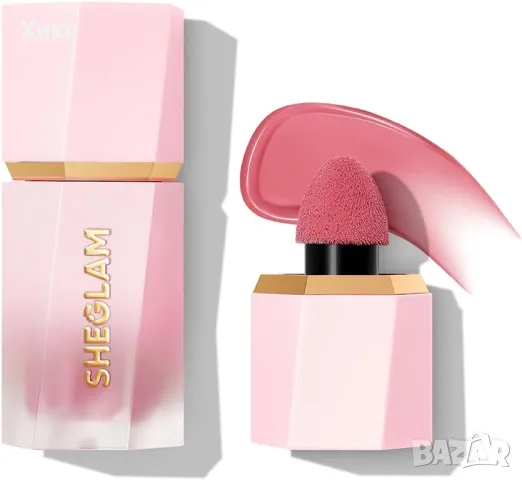 SHEGLAM Color Bloom Dayglow Liquid Blush-Love Cake, снимка 5 - Козметика за лице - 44247513