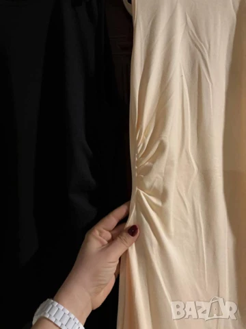 Basic рокля с красив набор на талията , снимка 6 - Рокли - 50922054