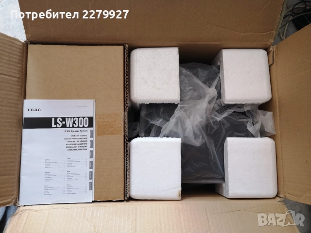 TEAC LS-W300B 2.1ch комплект колони и активен субуфер , снимка 9 - Тонколони - 53782831