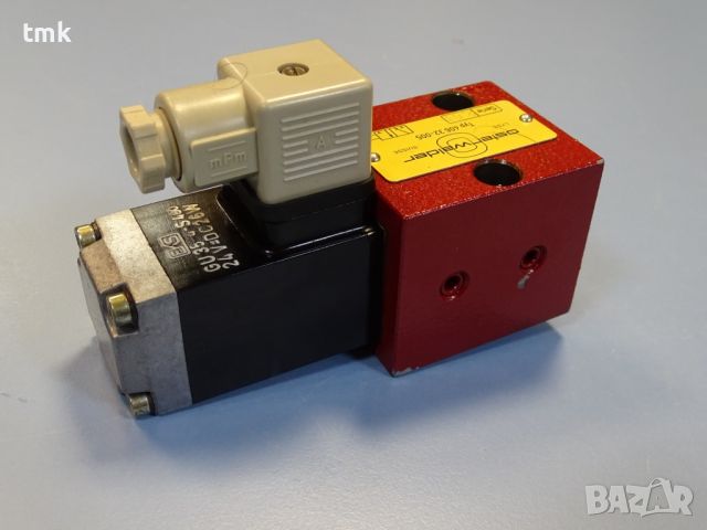 Хидравличен разпределител OSTERWALDER 406 32-005 directional valve 24VDC за преси, снимка 3 - Резервни части за машини - 45238554