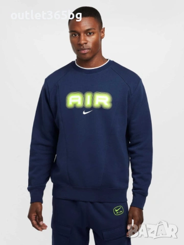 Nike - Блуза M NSW SW AIR CREW FLC BB Оригинал Код 630