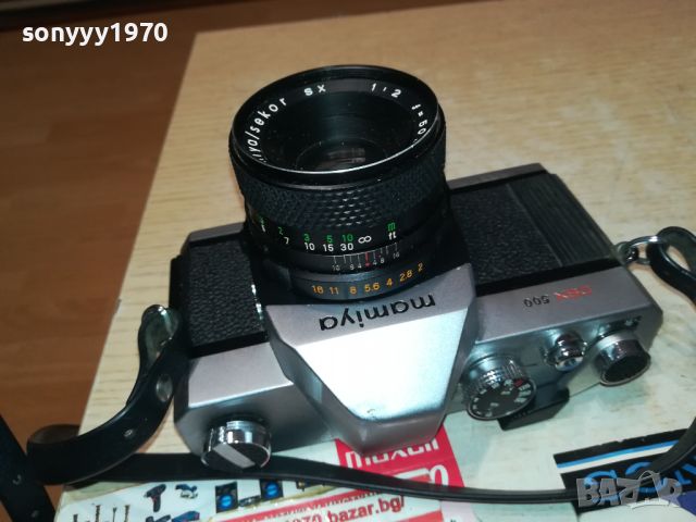 MAMIYA DSX500 MADE IN JAPAN-ВНОС FRANCE 2707242029M, снимка 2 - Фотоапарати - 46717415